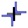 Cruciform angle