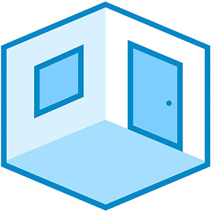 Wall area calculation in square meters