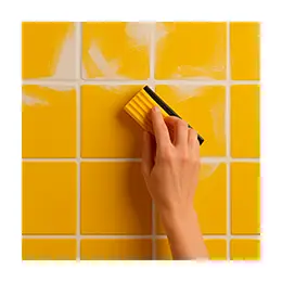 Consumo de rejunte para azulejos