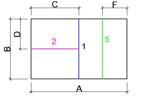 Ściany 1,2,5